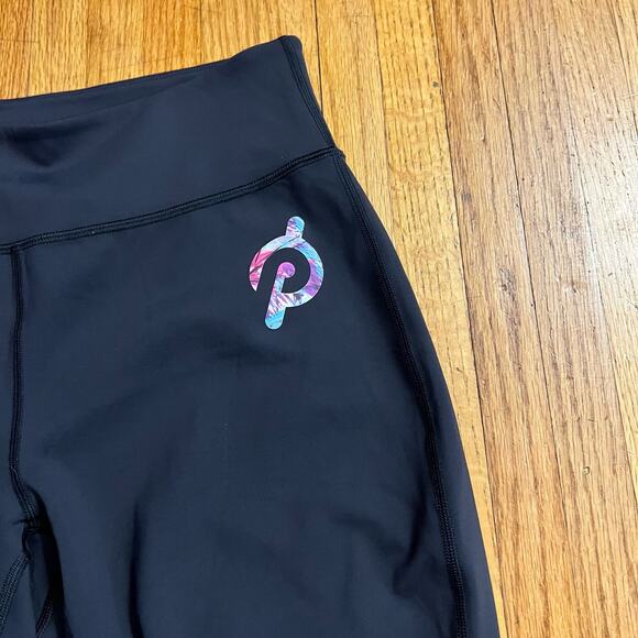 Peloton Leggings Womens 1X Black Cycle Crop Athletic Pants - Picture 3 of 10